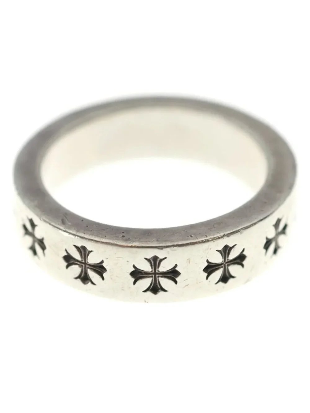 Chrome Hearts Spacer Forever Ring Silver